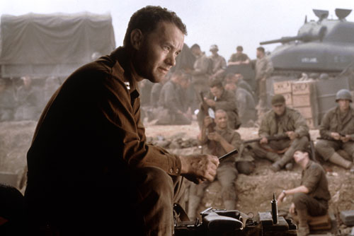 The 1998 Best Picture nominee ÒSaving Private RyanÓ will be screened as the next feature in the Academy of Motion Picture Arts and SciencesÕ ÒGreat To Be NominatedÓ series on Monday, June 9, at 7:30 p.m. at the AcademyÕs Samuel Goldwyn Theater. Pictured here: Tom Hanks in a scene from SAVING PRIVATE RYAN, 1998.